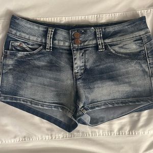 y2k ymi jeans low rise denim mini shorts